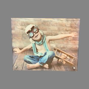 מעמד זכוכית שוכב / עומד 20X25ס''מ