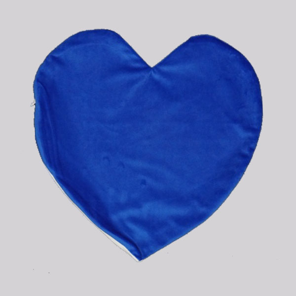 הדפסה על כרית קטיפה לב בשלל צבעים -ליצ'י מתנות