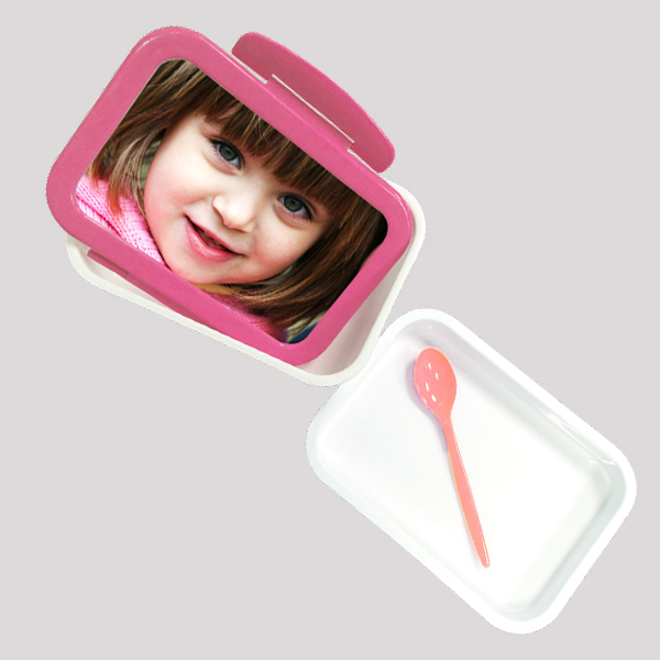 קופסת אוכל עם כפית - ליצ'י מתנות