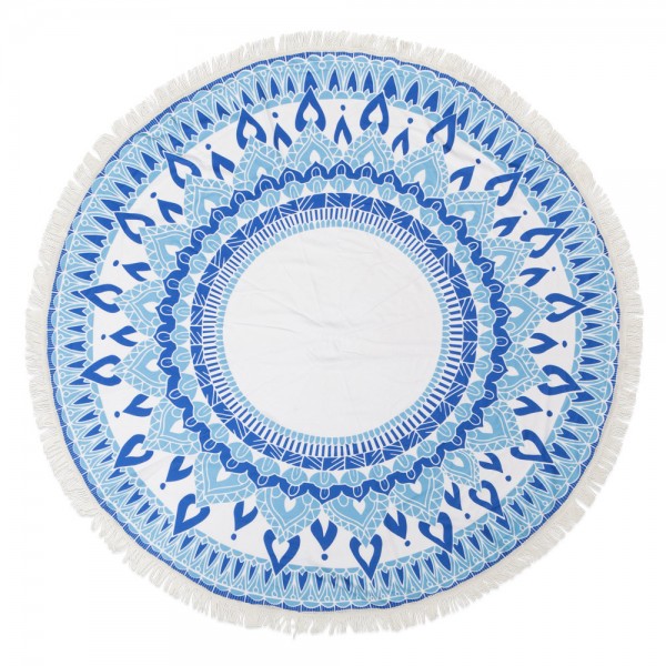 מגבת חוף עגולה גדולה 