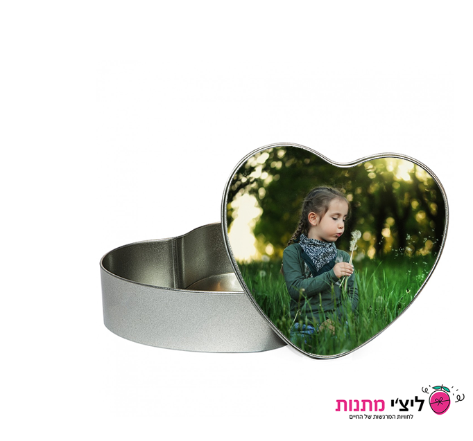 קופסאות פח עם הדפסה אישית עם מבחר צורות