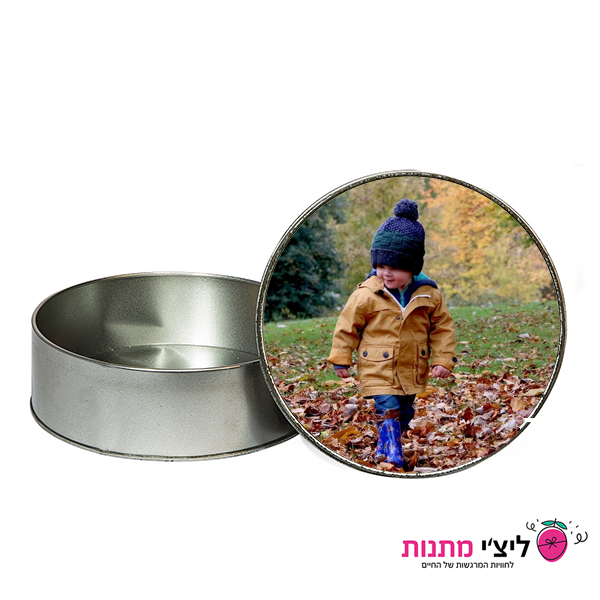 קופסאות פח עם הדפסה אישית עם מבחר צורות